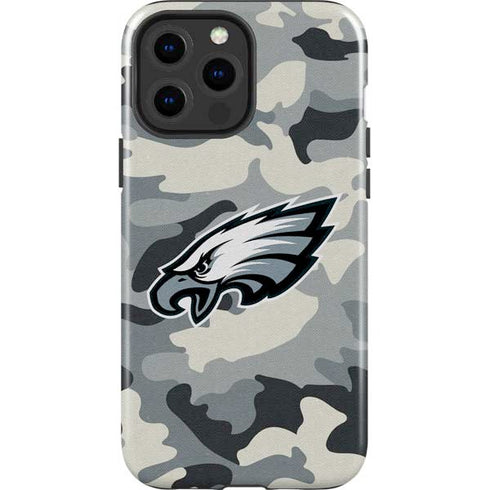 NFL Philadelphia Eagles Camo iPhone 15 Pro Max Impact Case